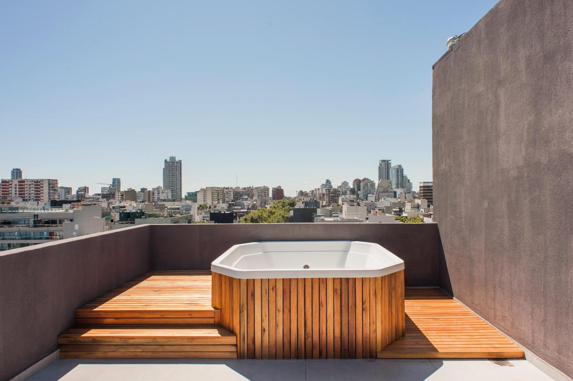 Ferienwohnung Amplio Estudio En Palermo Hollywood Buenos Aires Exterior foto