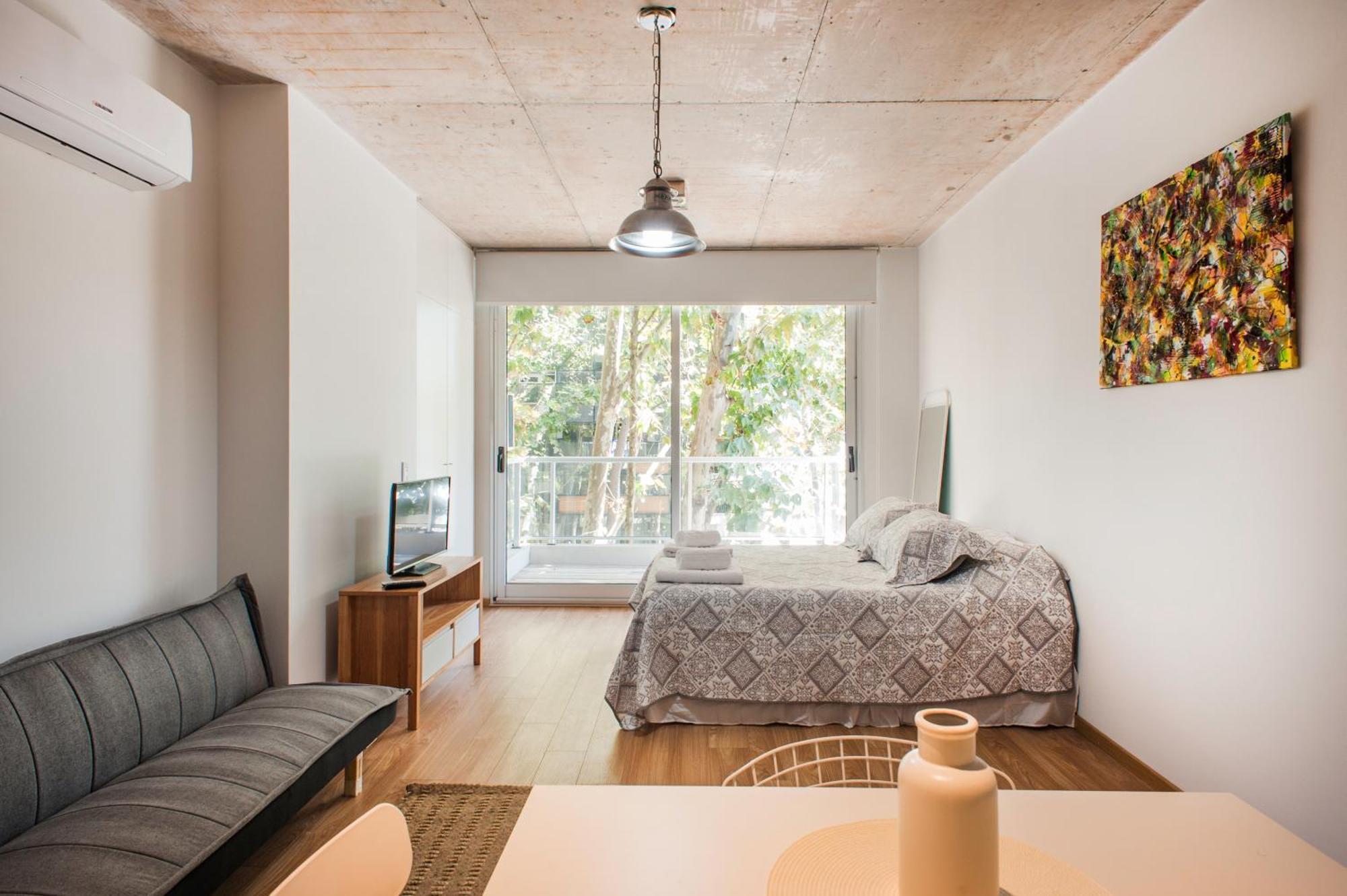 Ferienwohnung Amplio Estudio En Palermo Hollywood Buenos Aires Exterior foto